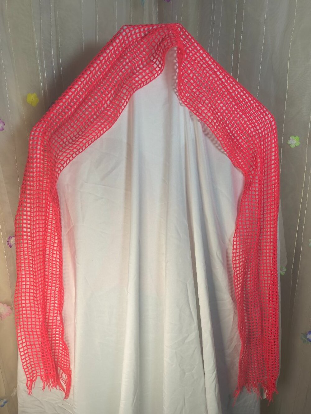 Unbranded Scarf Pink 5 by 58 inches